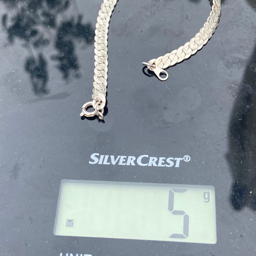 Silver Interlocking Woven Bracelet - image 3